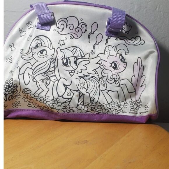 Mixed Lot of My Little Pony Purse, Puzzle, Calendar, Note Pad and Baby Blanket - Picture 5 of 7